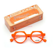 Korekcyjne Okulary do czytania Loki Arenzano Solid Orange +2.5