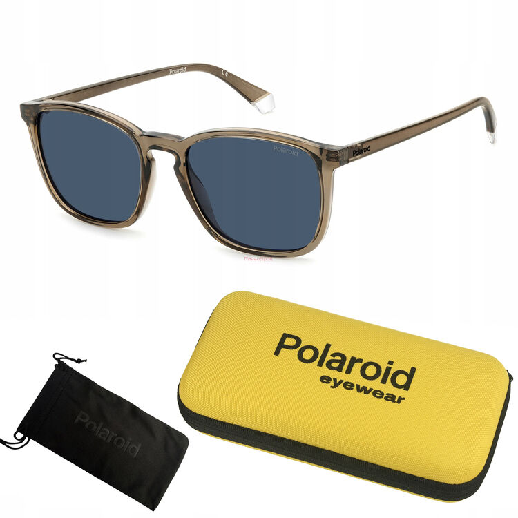 Okulary przeciwsłoneczne + etui Polaroid PLD 4128/S/X 60M9