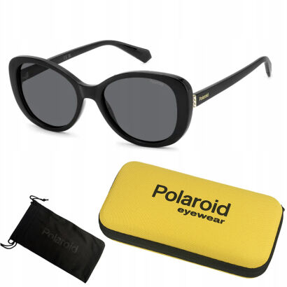 Okulary przeciwsłoneczne + etui Polaroid PLD 4144/S/X 52M9