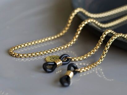 Łańcuszek do okularów Sunny Cords 39 Statement Piece Gold