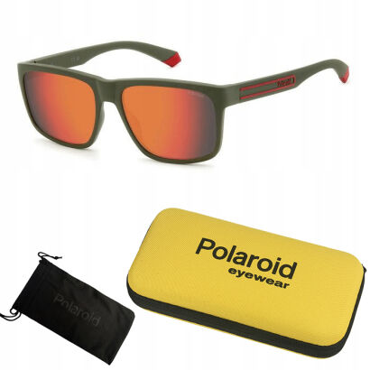 Okulary przeciwsłoneczne + etui Polaroid PLD 2143 62M9