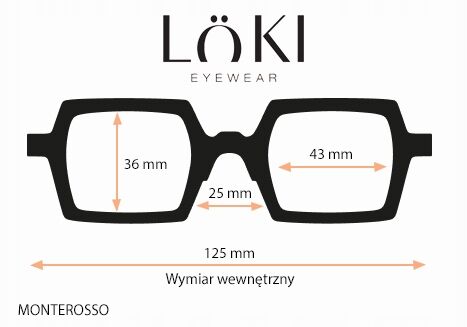 Korekcyjne okulary do czytania i komputera Blue Block ITALY Loki Monterosso Light Orange +2.00 - 3