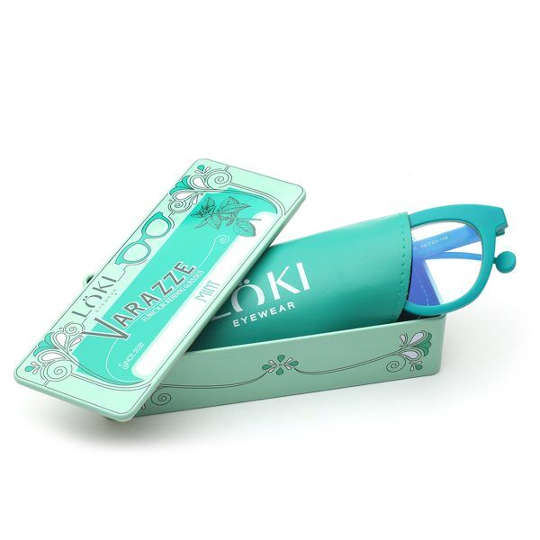 Korekcyjne Okulary do czytania Loki Varazze Petrol +2.00 - 3