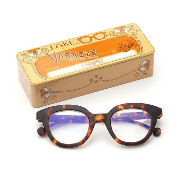 Korekcyjne Okulary do czytania Loki Varazze Tortoise +2.00 - 3