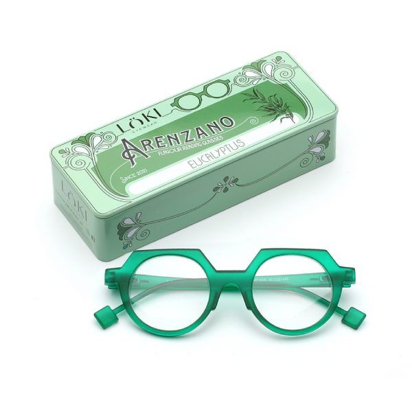 Korekcyjne Okulary do czytania Loki Arenzano Emerald +2.0 - 2