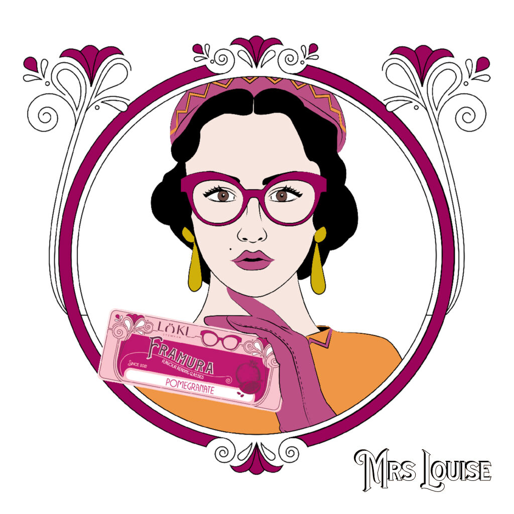 Korekcyjne Okulary do czytania Loki Framura Black +2.50 - 6