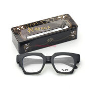 Korekcyjne Okulary do czytania Loki Albenga Black +2.00