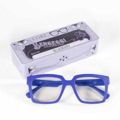 Korekcyjne okulary do czytania i komputera Blue Block ITALY Loki Bergeggi Blue +1.00