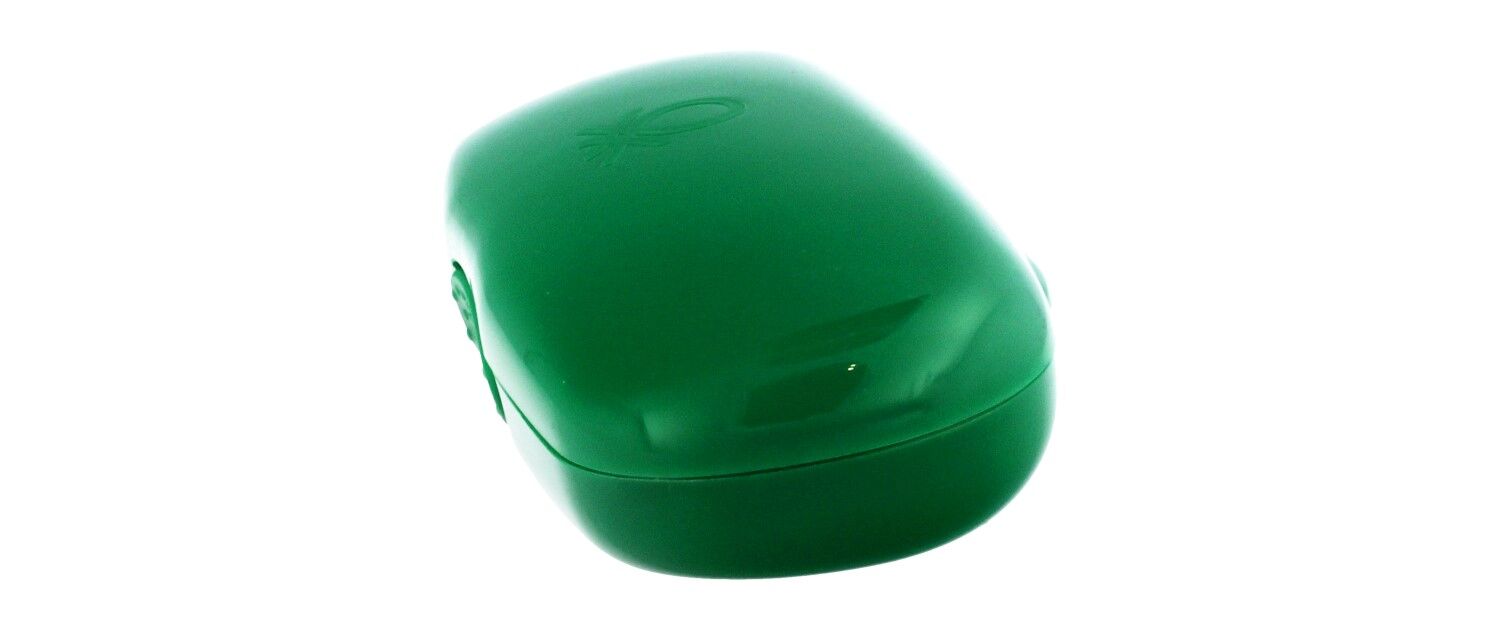 Benetton Etui, futerał na okulary korekcyjne ciemna zielen - 6