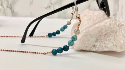 Łańcuszek do okularów i maseczki Rarotonga