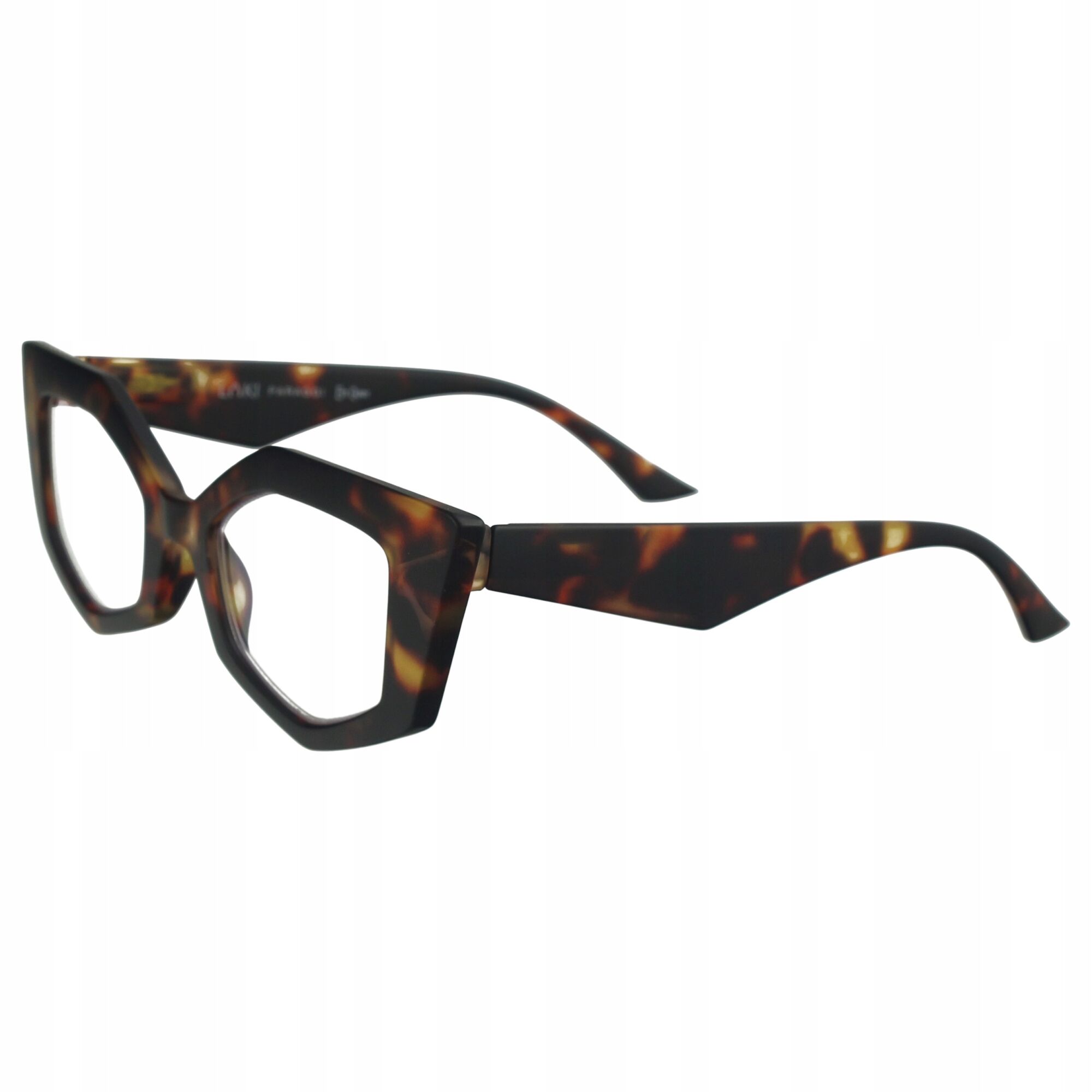 Korekcyjne okulary do czytania i komputera Blue Block ITALY Loki Paraggi Tortoise +3.5 - 3