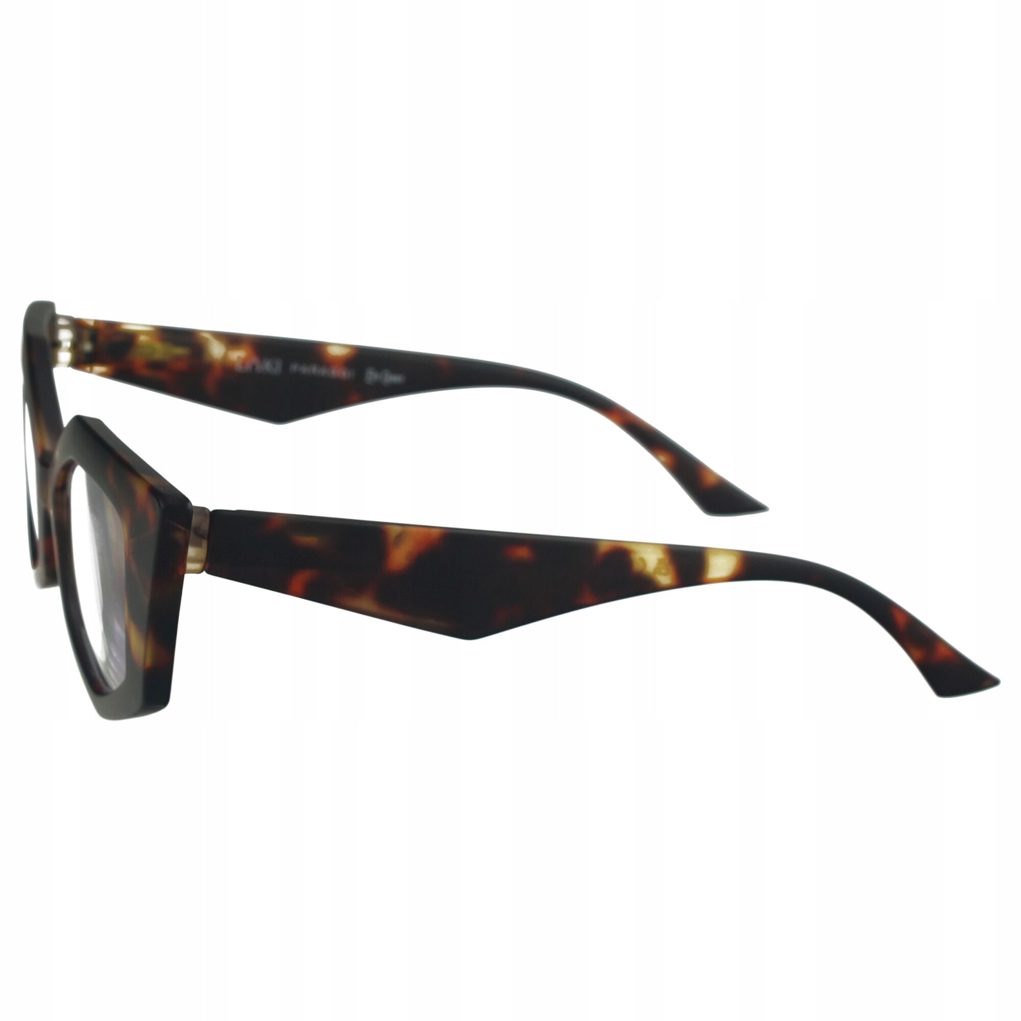 Korekcyjne okulary do czytania i komputera Blue Block ITALY Loki Paraggi Tortoise +3.5 - 4