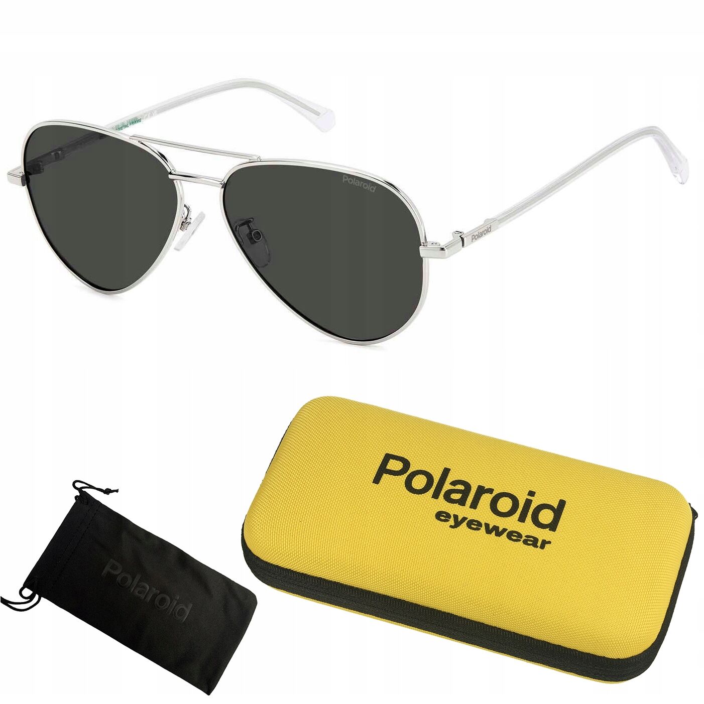 Okulary przeciwsłoneczne + etui Polaroid PLD 2157/S 575Z - 5