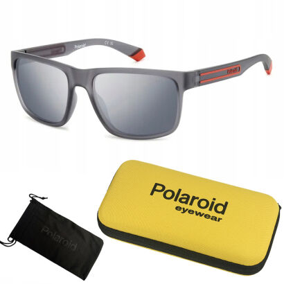 Okulary przeciwsłoneczne + etui Polaroid PLD 2155/S 57UC