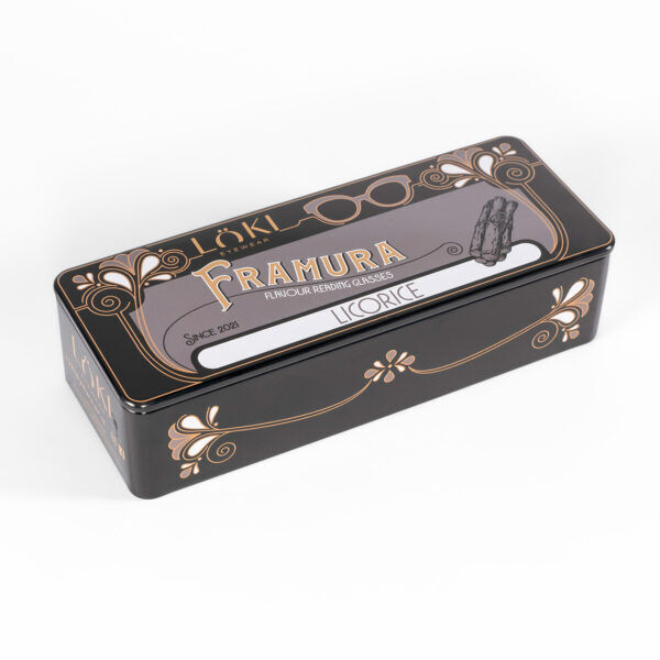 Korekcyjne Okulary do czytania Loki Framura Black +2.00 - 3