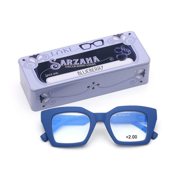Korekcyjne Okulary do czytania Loki Sarzana Blue +2.00