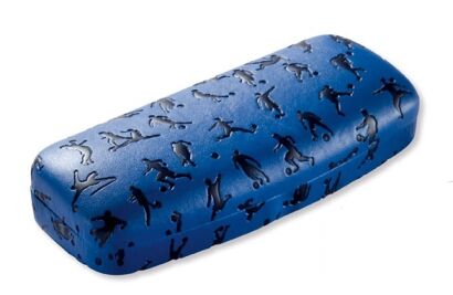 Etui do okularów korekcyjnych  Libero niebieski