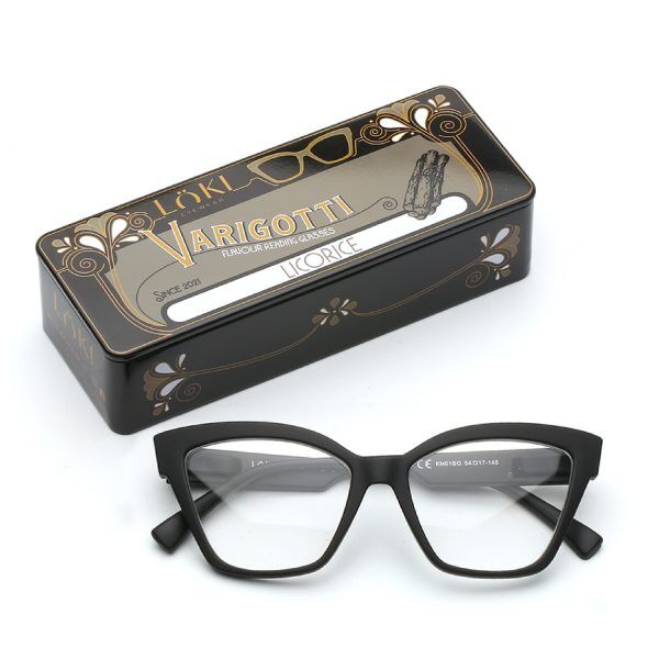 Korekcyjne Okulary do czytania Loki Varigotti Black +1.5 - 2