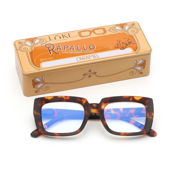 Korekcyjne Okulary do czytania Loki Rapallo Tortoise +3.50 - 2