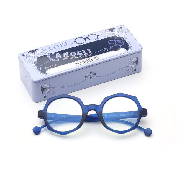 Korekcyjne Okulary do czytania Loki Camogli Transparent Blue +1.00 - 4