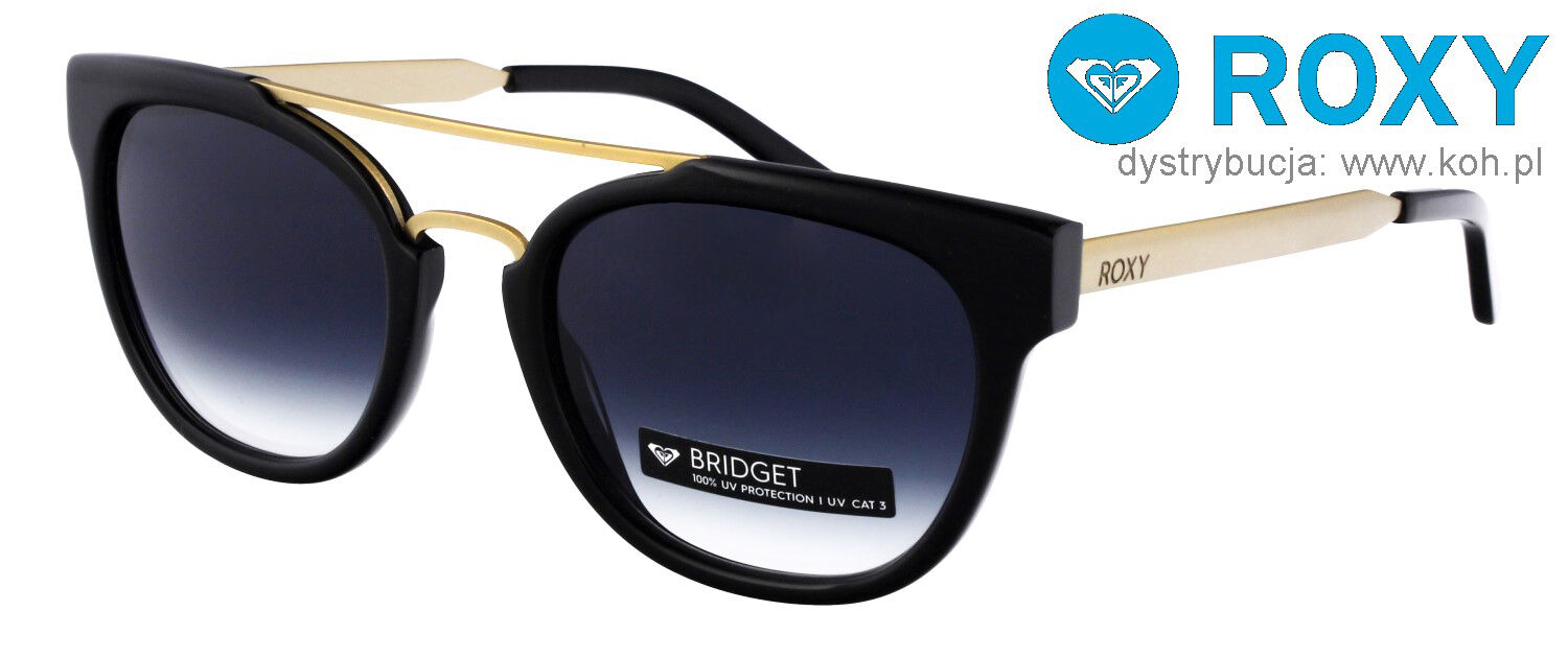 ROXY ERJEY03010 BRIDGET  DBLK Okulary przeciwsłoneczne - 2