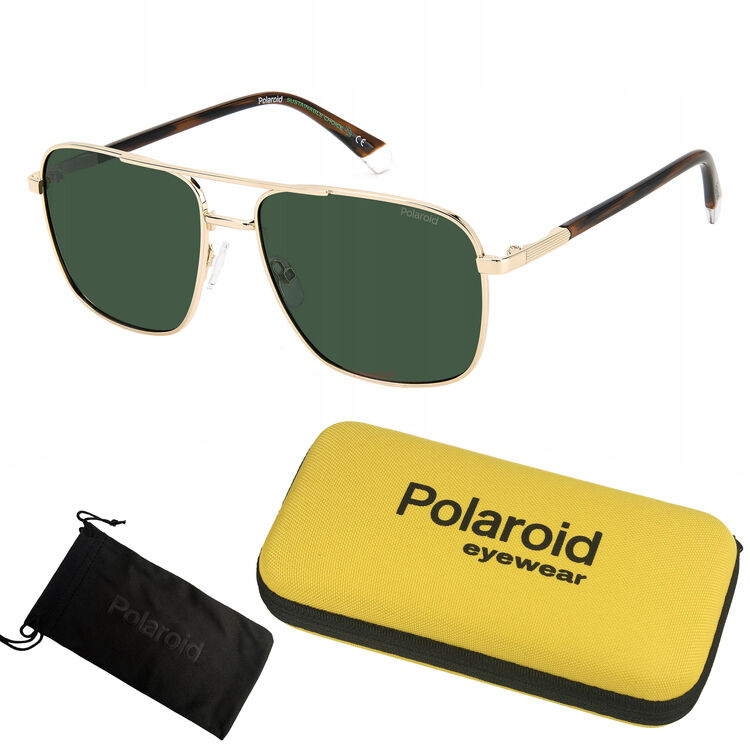 Okulary przeciwsłoneczne + etui Polaroid 6195/S/X KJ1 58M9