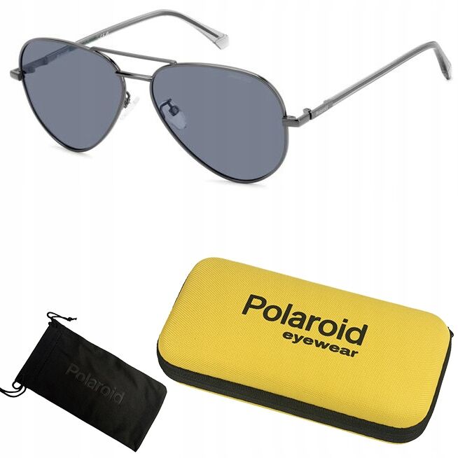 Okulary przeciwsłoneczne + etui Polaroid PLD 4186/G/S/X 57M9 - 2