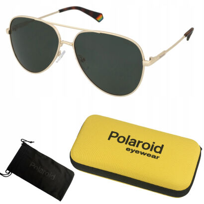 Okulary przeciwsłoneczne + etui Polaroid PLD 6187/S 60M9