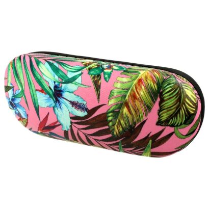 Etui do okularów korekcyjnych  Tropical Różowy