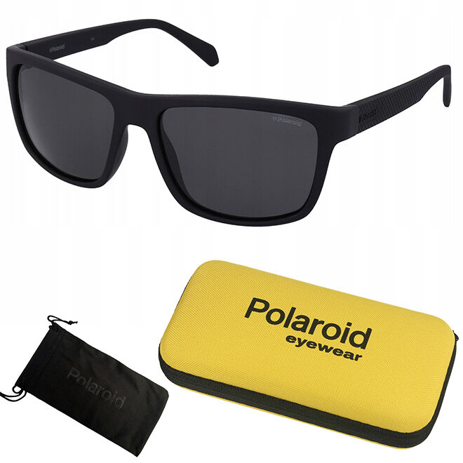 Okulary przeciwsłoneczne + etui Polaroid P4314 63RC - 2