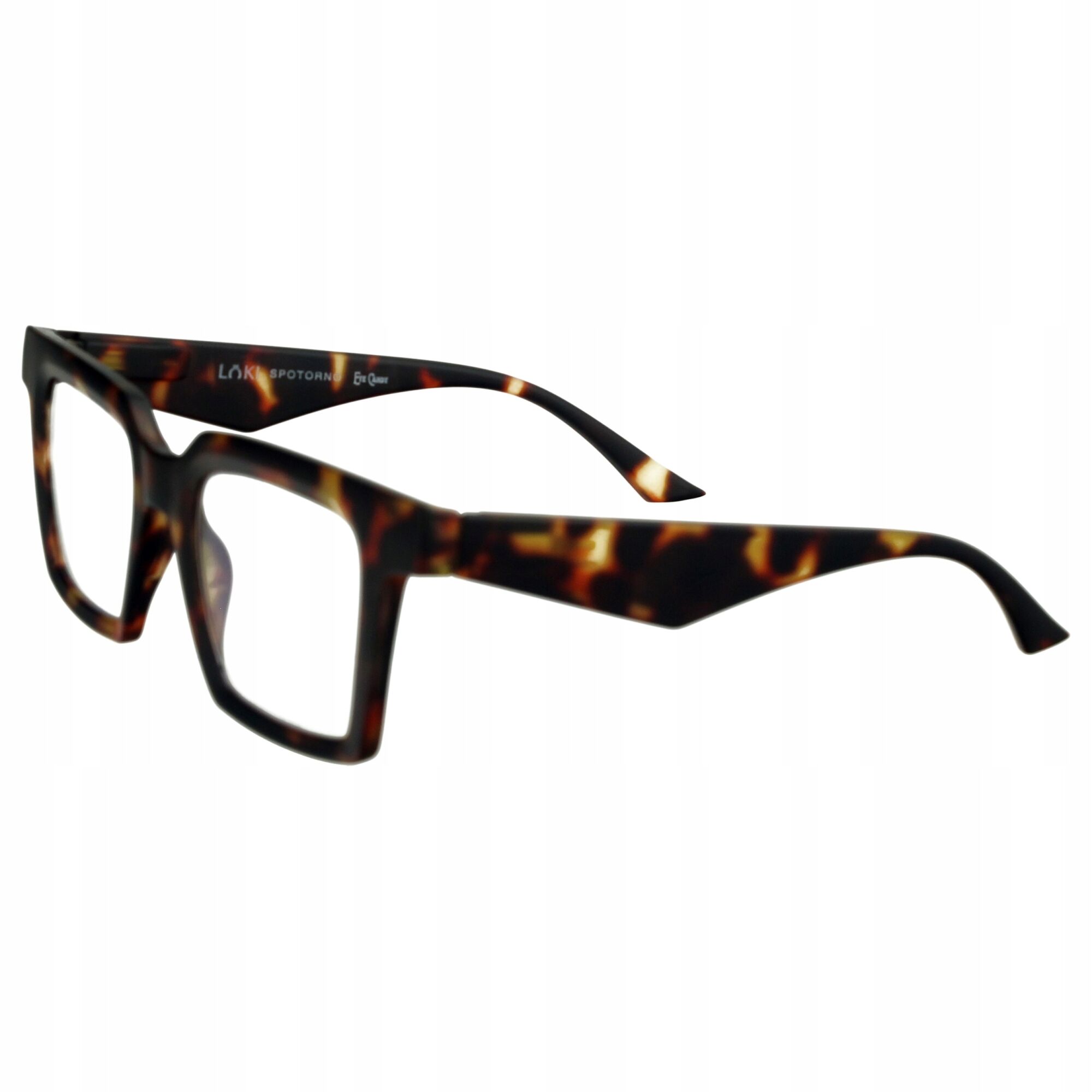 Korekcyjne okulary do czytania i komputera Blue Block ITALY Loki Spotorno Tortoise +2.5 - 4