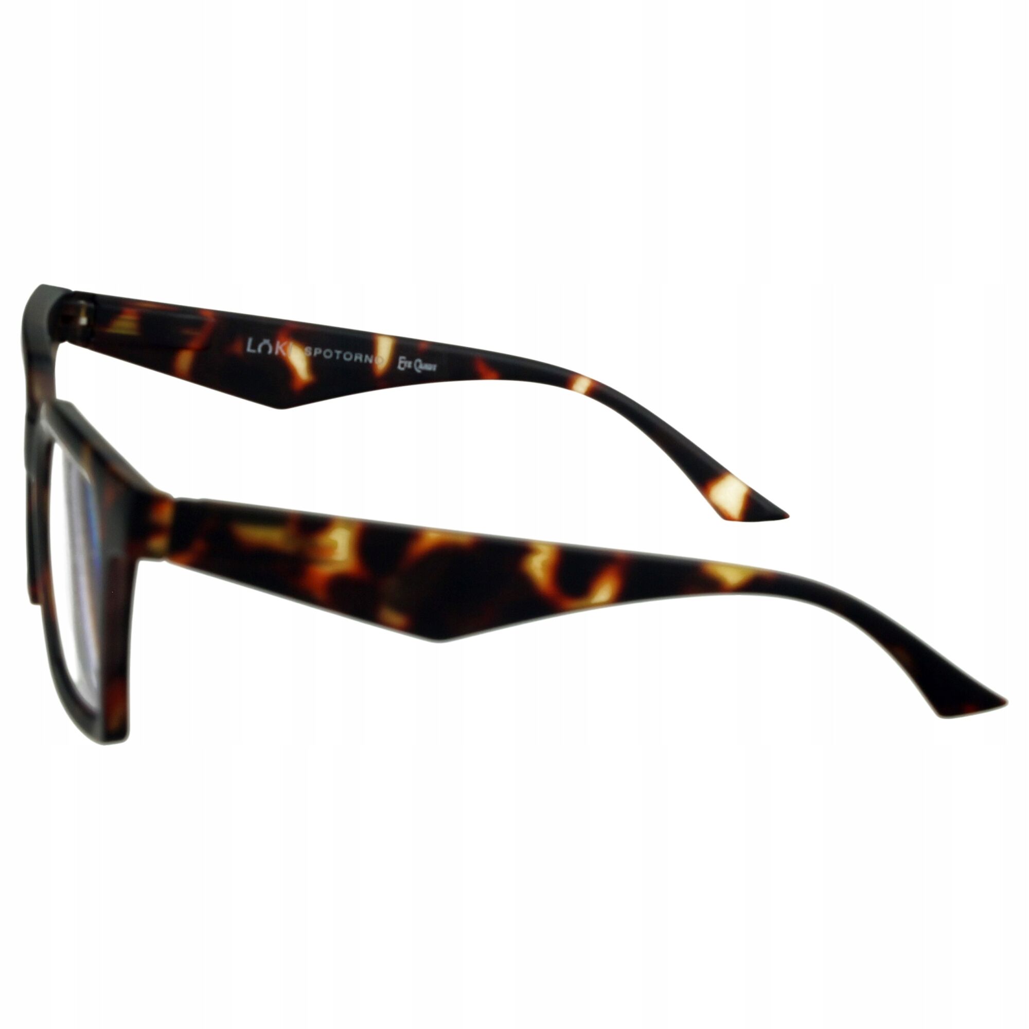 Korekcyjne okulary do czytania i komputera Blue Block ITALY Loki Spotorno Tortoise +2.5 - 3