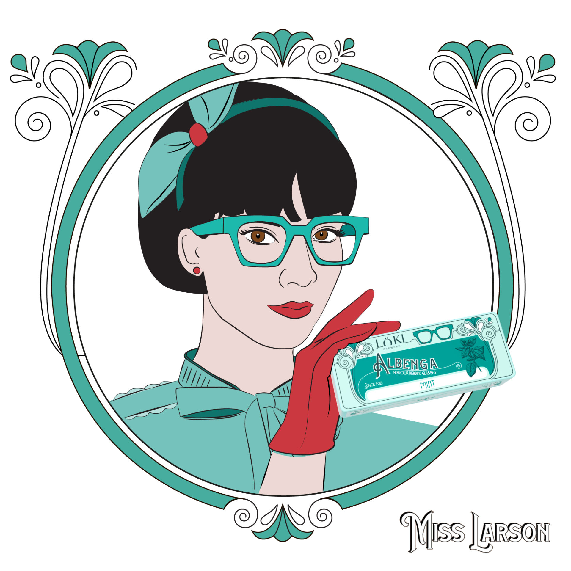 Korekcyjne Okulary do czytania Loki Albenga Black +1.00 - 5