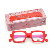 Korekcyjne Okulary do czytania Loki Tellaro Red +2.00