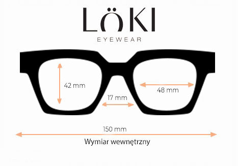 Korekcyjne Okulary do czytania Loki Albenga Black +1.50 - 3
