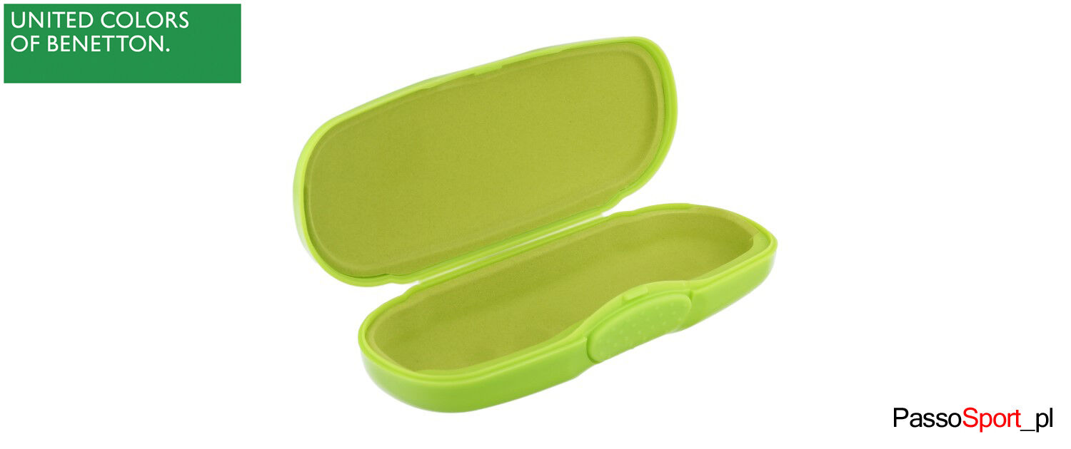 Benetton Etui, futerał na okulary korekcyjne zielone - 3