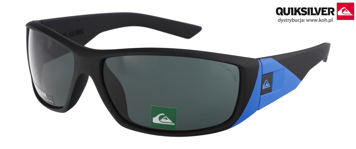 QUIKSILVER 1178 XKKG SLINK Okulary Przeciwsłoneczne Sportowe  - 2