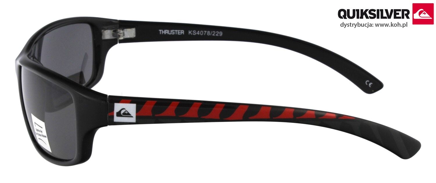 QUIKSILVER 4078 229 THRUSTER Okulary Przeciwsłoneczne - Sportowe Dziecięce - 4