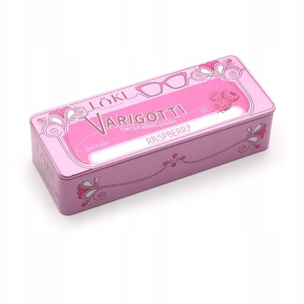 Korekcyjne okulary do czytania i komputera Blue Block ITALY Loki Varigotti Solid Pink +3.5 - 4