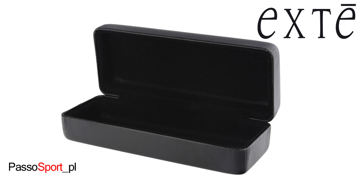 Exte - Etui na okulary korekcyjne czarne błysk - 3
