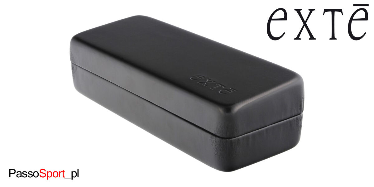 Exte - Etui na okulary korekcyjne czarne błysk - 2
