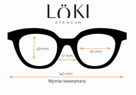 Korekcyjne Okulary do czytania Loki Varazze Black +2.50 - 3