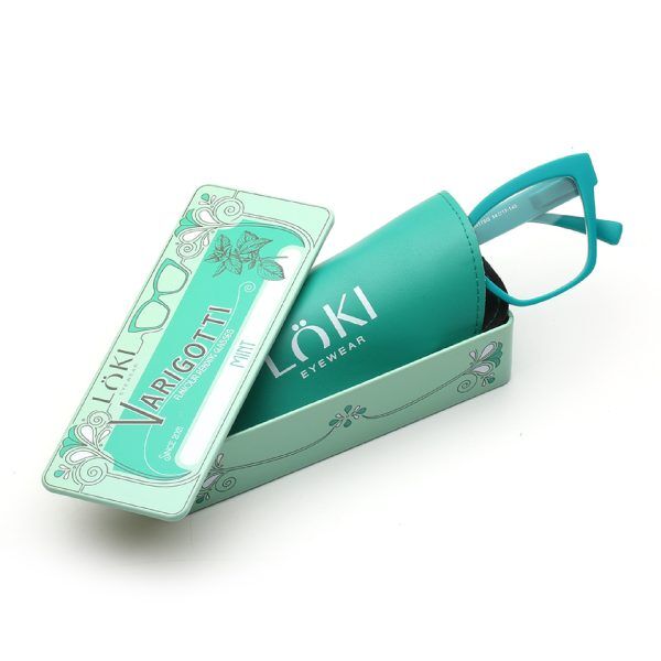 Korekcyjne Okulary do czytania Loki Varigotti Solid Petrol +3.5 - 4