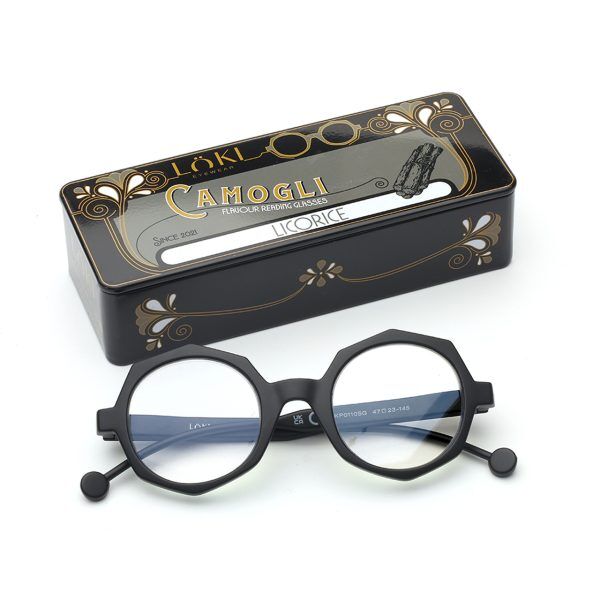 Korekcyjne Okulary do czytania Loki Camogli Black +1.50 - 6