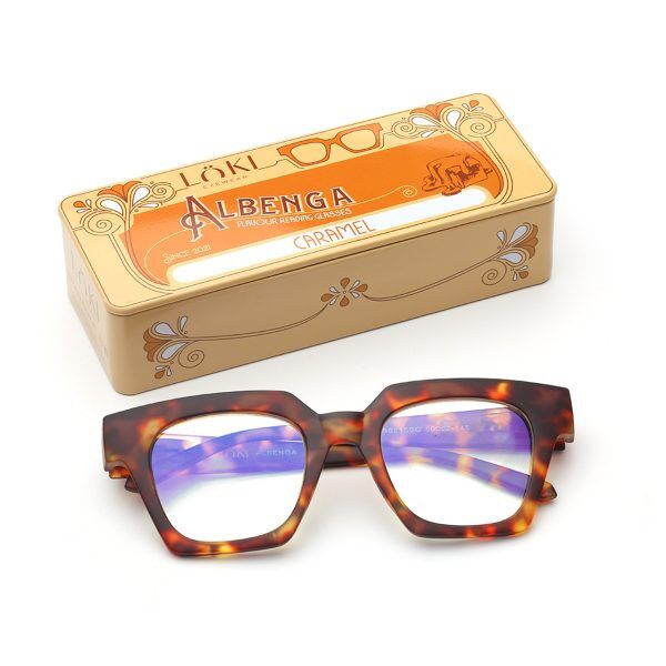 Korekcyjne Okulary do czytania Loki Albenga Tortoise +1.00 - 2