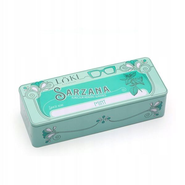 Korekcyjne okulary do czytania i komputera Blue Block ITALY Loki Sarzana Petrol +2.50 - 3