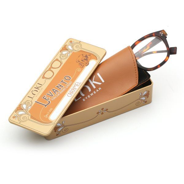 Korekcyjne Okulary do czytania Loki LLevanto Tortoise +2.0 - 2