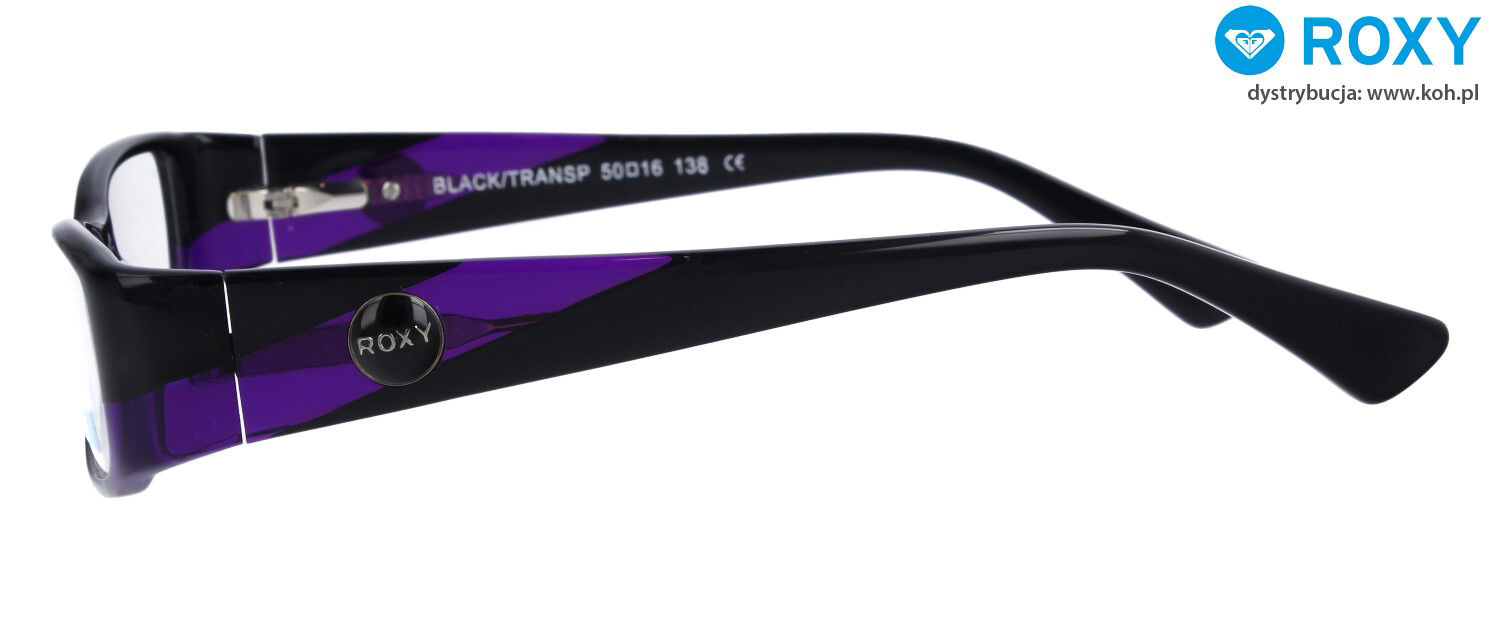 ROXY Model RO2801 403C BLACK/TRANSP Okulary korekcyjne - 3
