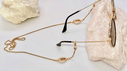 Łańcuszek do okularów i maseczki Tahiti