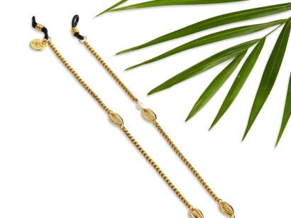 Łańcuszek do okularów Sunny Cords 8 Chloe - Gold